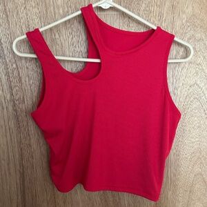Women’s Cold Shoulder Tank Top | Size L